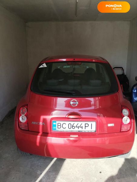 Nissan Micra, 2004, Бензин, 1.25 л., 204 тис. км, Хетчбек, Червоний, Пустомити Cars-Pr-68036 фото