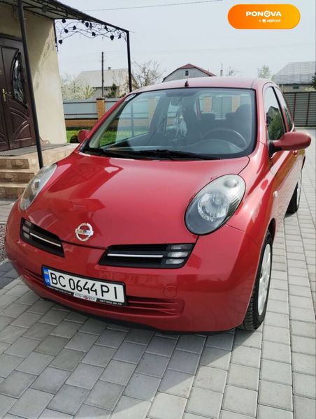 Nissan Micra, 2004, Бензин, 1.25 л., 204 тыс. км, Хетчбек, Красный, Пустомити Cars-Pr-68036 фото