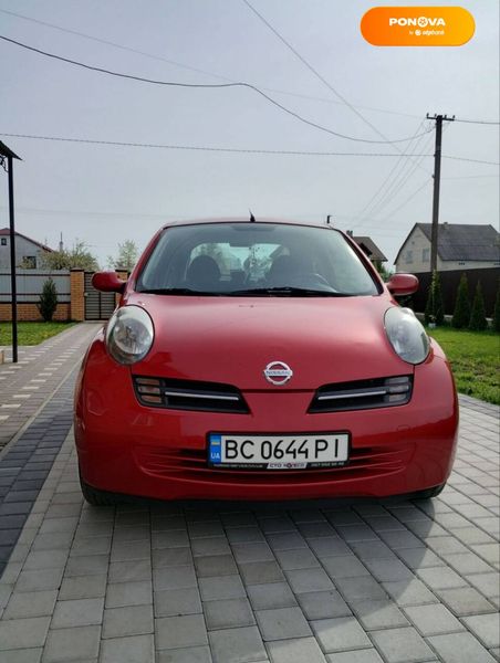 Nissan Micra, 2004, Бензин, 1.25 л., 204 тыс. км, Хетчбек, Красный, Пустомити Cars-Pr-68036 фото