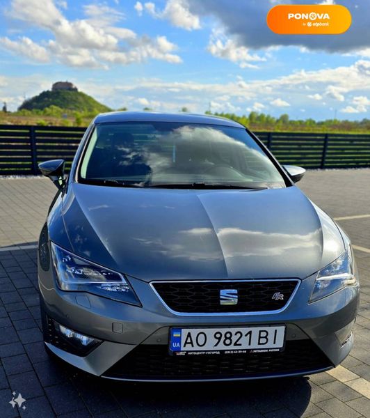 SEAT Leon, 2013, Бензин, 1.8 л., 223 тыс. км, Хетчбек, Серый, Мукачево Cars-Pr-63966 фото