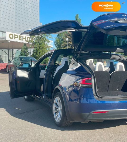 Tesla Model X, 2017, Електро, 79 тис. км, Позашляховик / Кросовер, Синій, Київ Cars-Pr-60309 фото