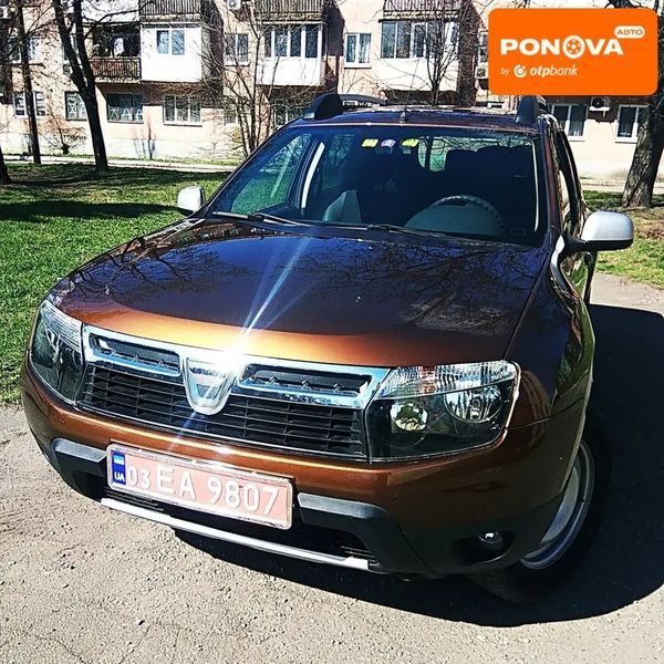 Dacia Duster, 2011 р., Бензин, 204 тис. км, Позашляховик / Кросовер, Коричневий, Кропивницький (Кіровоград) AT-10407655 фото