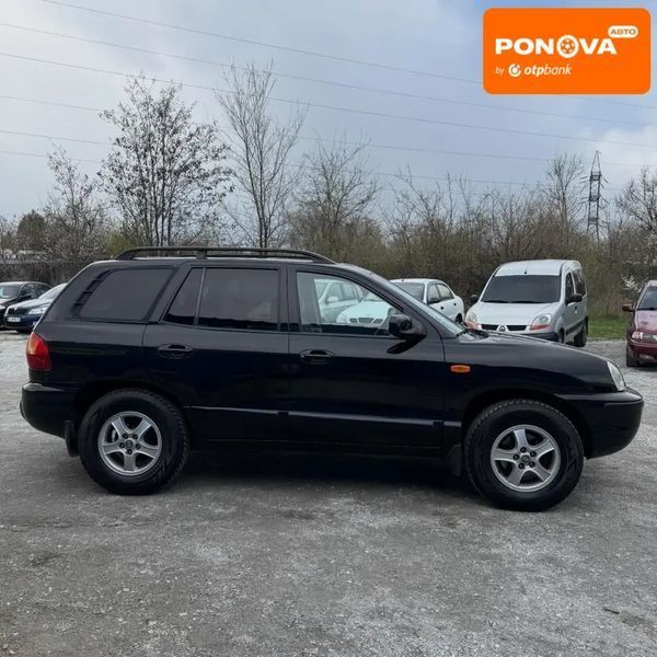 Hyundai Santa FE, 2003 г., Газ пропан-бутан / Бензин, 123 тыс. км, Внедорожник / Кроссовер, Чорный, Днепр (Днепропетровск) AT-10414687 фото