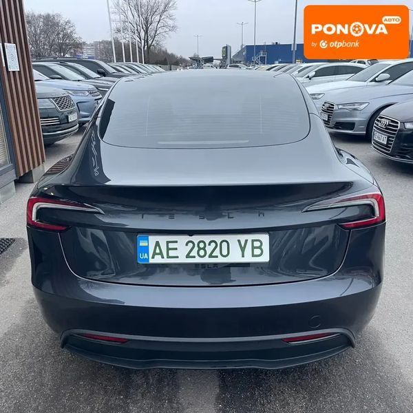 Tesla Model 3, 2024 р., Електро, 27 тис. км, Седан, Сірий, Дніпро (Дніпропетровськ) AT-10405792 фото