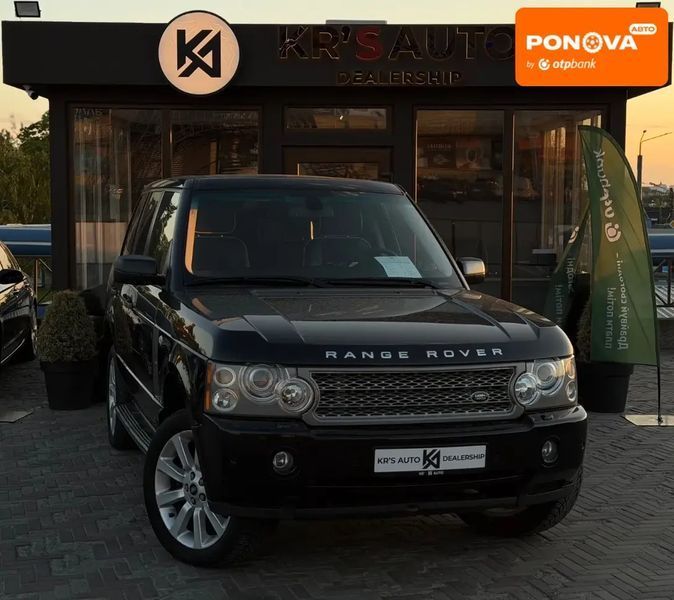 Land Rover Range Rover, 2006 р., Газ пропан-бутан / Бензин, 210 тис. км, Позашляховик / Кросовер, Чорний, Харків AT-10418313 фото