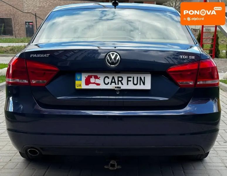 Volkswagen Passat, 2014 г., Дизель, 240 тыс. км, Седан, Синий, Львов AT-10418634 фото