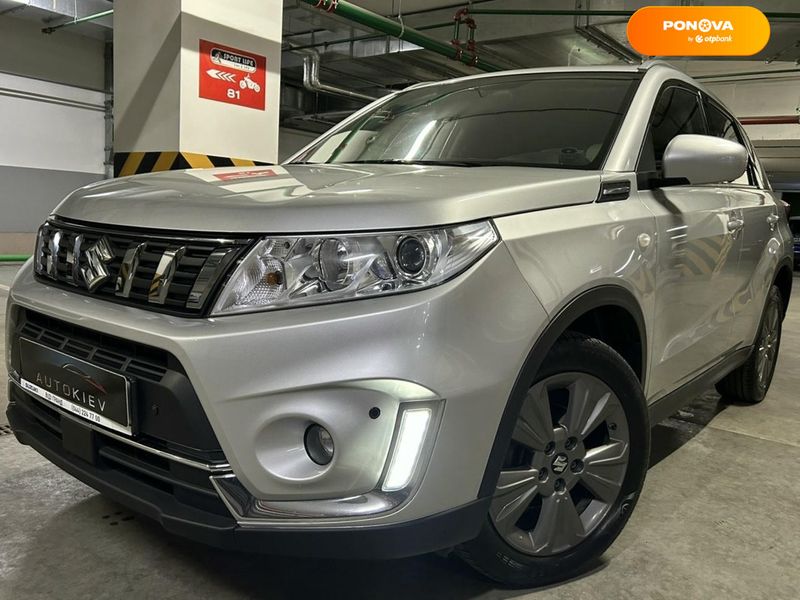 Suzuki Vitara, 2019, Бензин, 1.4 л., 45 тис. км, Позашляховик / Кросовер, Сірий, Київ 34125 фото