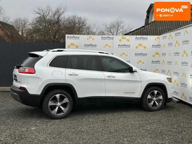 Jeep Cherokee, 2019 р., Бензин, 220 тис. км, Позашляховик / Кросовер, Білий, Луцьк AT-10410670 фото
