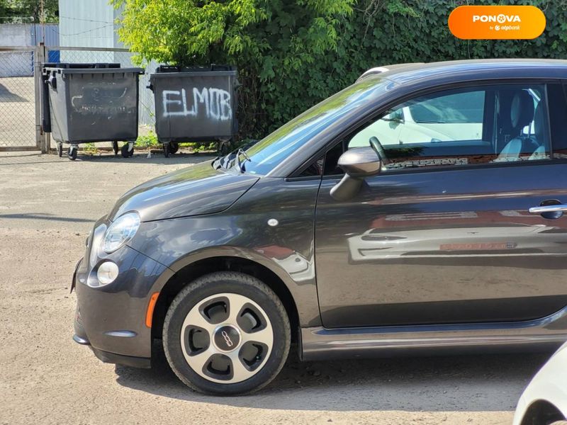 Fiat 500e, 2016, Електро, 98 тыс. км, Хетчбек, Серый, Киев 49358 фото