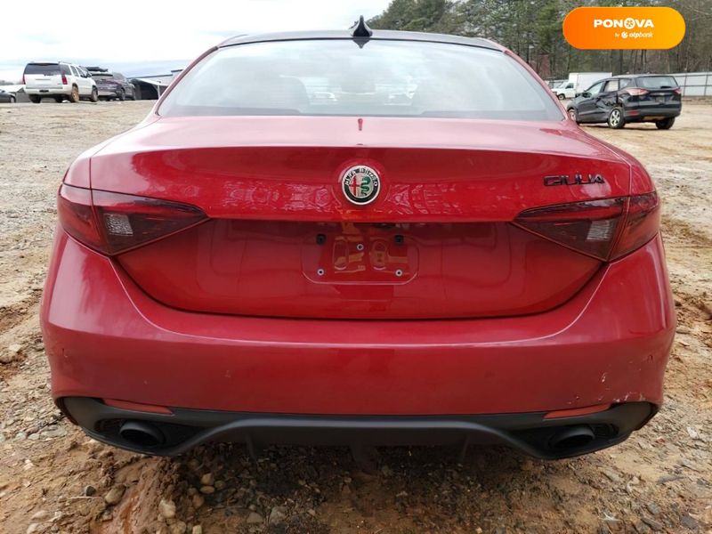Alfa Romeo Giulia, 2019, Бензин, 2 л., 37 тыс. км, Седан, Красный, Днепр (Днепропетровск) Cars-EU-US-KR-41263 фото