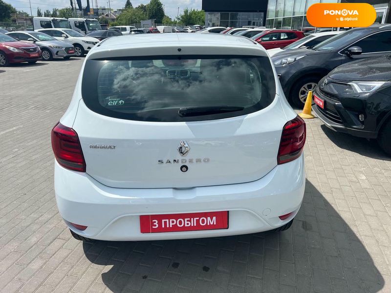 Renault Sandero, 2019, Дизель, 1.46 л., 86 тис. км, Хетчбек, Білий, Полтава 52303 фото