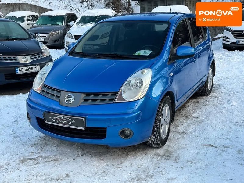 Nissan Note, 2008 г., Бензин, 125 тыс. км, Хетчбек, Синий, Каменское (Днепродзержинск) AT-10406804 фото