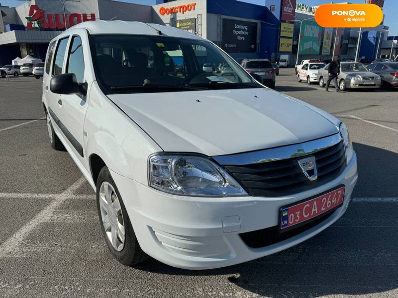 Dacia Logan MCV, 2011, Дизель, 1.5 л., 230 тис. км, Універсал, Білий, Дніпро (Дніпропетровськ) 27969 фото