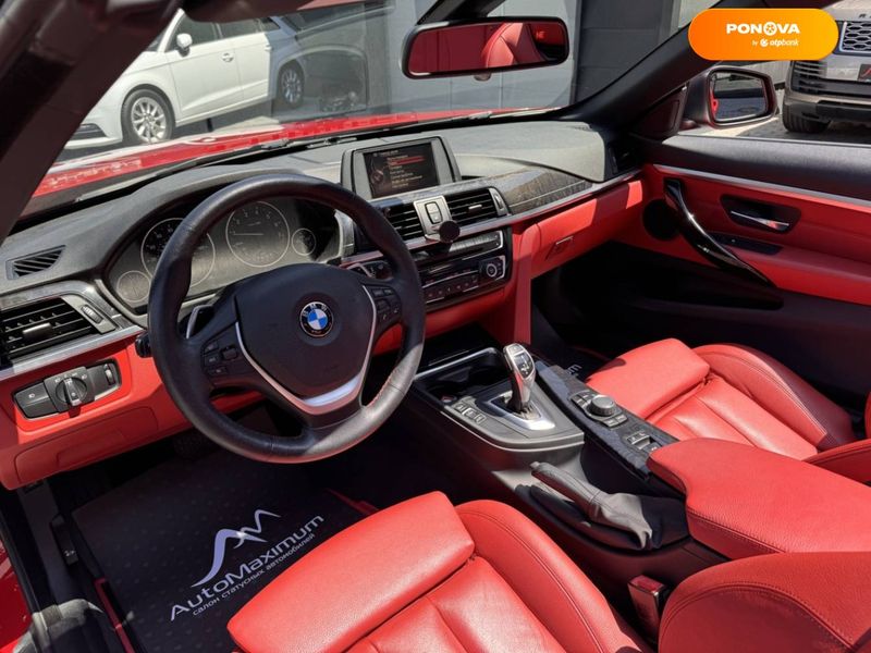 BMW 4 Series, 2014, Бензин, 2 л., 95 тис. км, Кабріолет, Червоний, Одеса 98488 фото