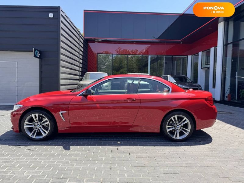 BMW 4 Series, 2014, Бензин, 2 л., 95 тис. км, Кабріолет, Червоний, Одеса 98488 фото