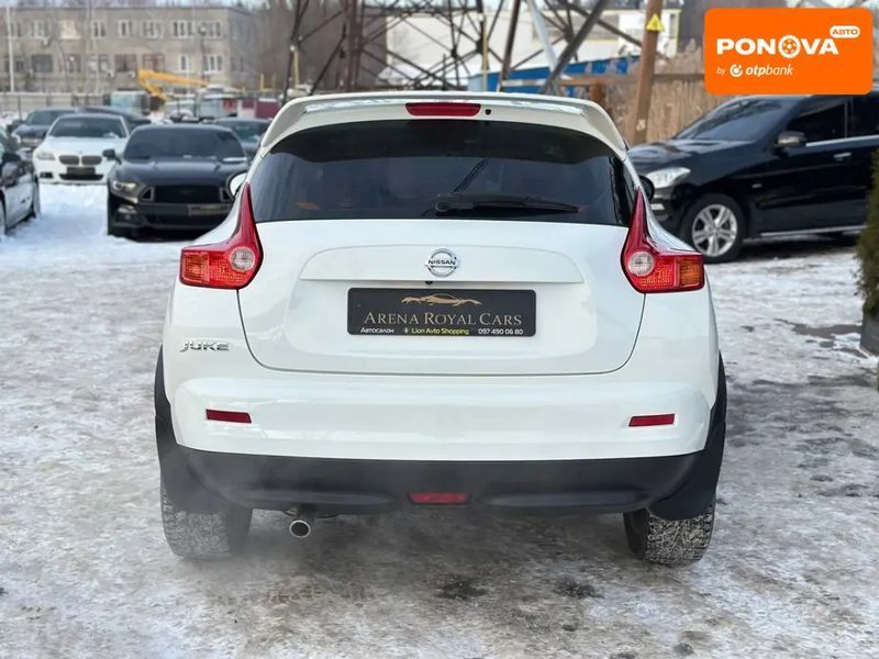 Nissan Juke, 2013 р., Бензин, 95 тис. км, Позашляховик / Кросовер, Білий, Харків AT-10409062 фото