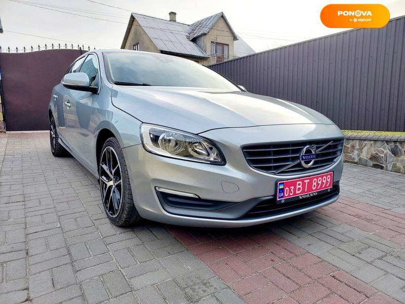 Volvo V60, 2015, Дизель, 1.97 л., 217 тис. км, Універсал, Сірий, Броди Cars-Pr-55643 фото