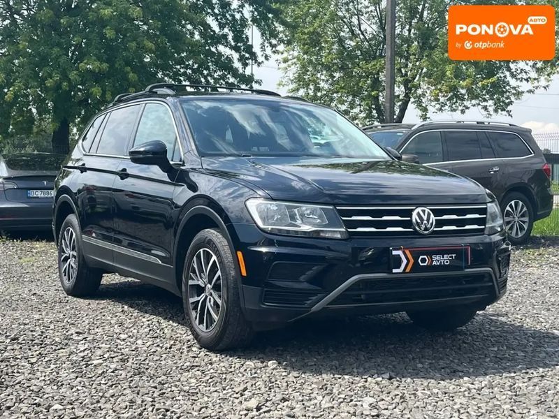 Volkswagen Tiguan, 2018 р., Бензин, 144 тис. км, Позашляховик / Кросовер, Чорний, Львів AT-10400343 фото