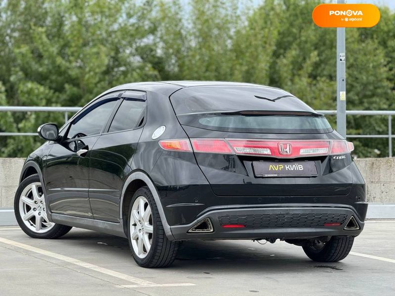 Honda Civic, 2008, Газ пропан-бутан / Бензин, 239 тыс. км, Хетчбек, Чорный, Киев 46408 фото