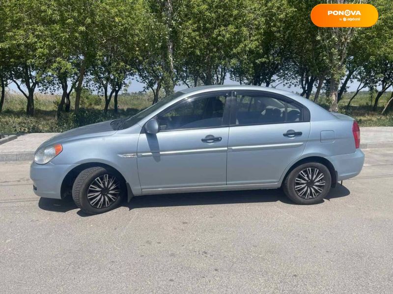 Hyundai Accent, 2008, Бензин, 1.4 л., 180 тис. км, Седан, Синій, Миколаїв Cars-Pr-68430 фото