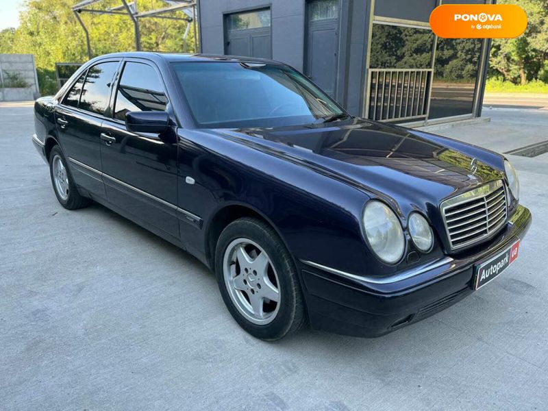 Mercedes-Benz E-Class, 1998, Бензин, 2.4 л., 330 тис. км, Седан, Синій, Київ 110073 фото