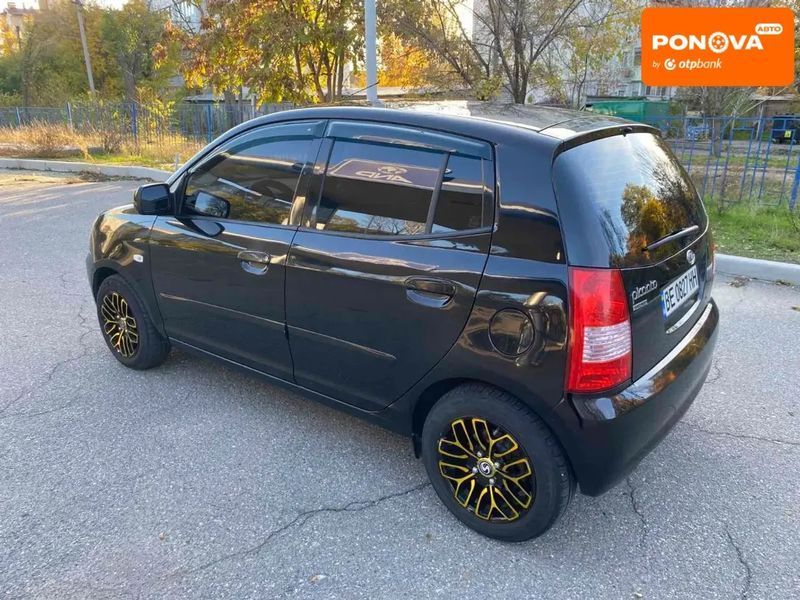 Kia Picanto, 2007 р., Бензин, 138 тис. км, Хетчбек, Чорний, Миколаїв AT-10404261 фото