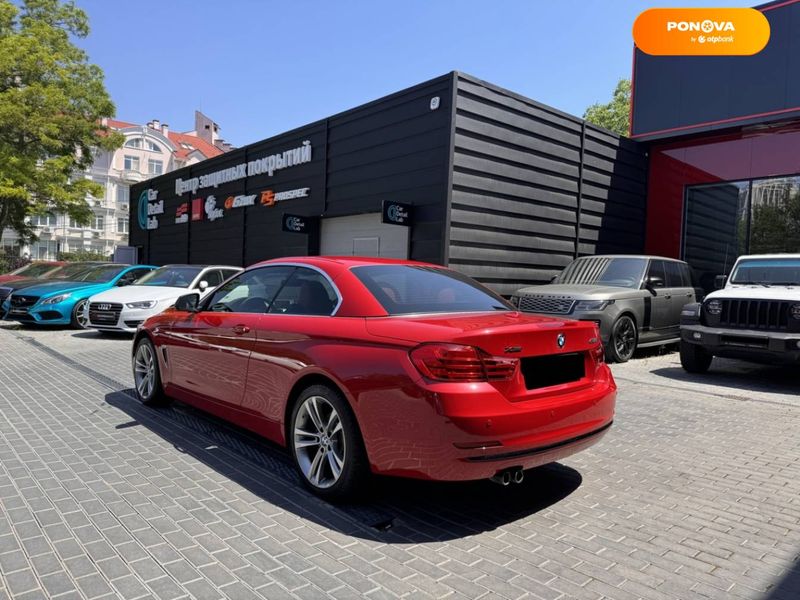 BMW 4 Series, 2014, Бензин, 2 л., 95 тыс. км, Кабриолет, Красный, Одесса 98488 фото