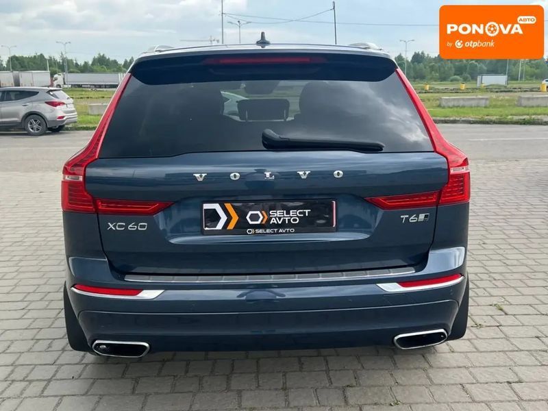 Volvo XC60, 2020 р., Бензин, 90 тис. км, Позашляховик / Кросовер, Синій, Львів AT-10418664 фото
