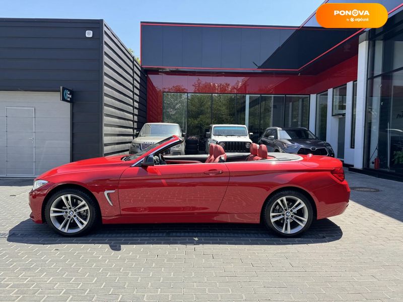 BMW 4 Series, 2014, Бензин, 2 л., 95 тыс. км, Кабриолет, Красный, Одесса 98488 фото