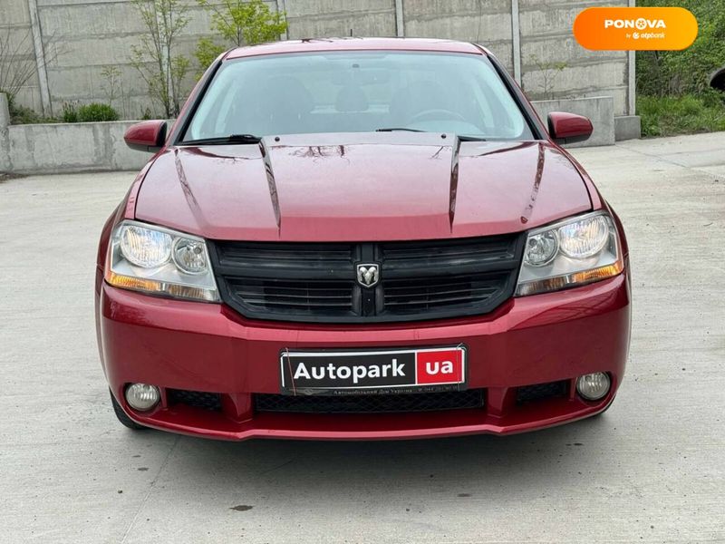 Dodge Avenger, 2008, Газ пропан-бутан / Бензин, 2.4 л., 195 тыс. км, Седан, Красный, Киев 38635 фото