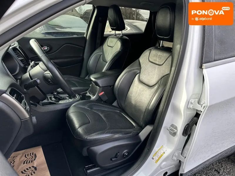 Jeep Cherokee, 2019 р., Бензин, 220 тис. км, Позашляховик / Кросовер, Білий, Луцьк AT-10410670 фото