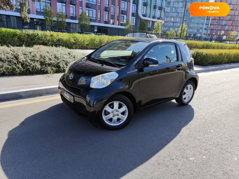 Toyota IQ, 2009, Бензин, 1 л., 179 тыс. км, Хетчбек, Чорный, Киев 1025 фото