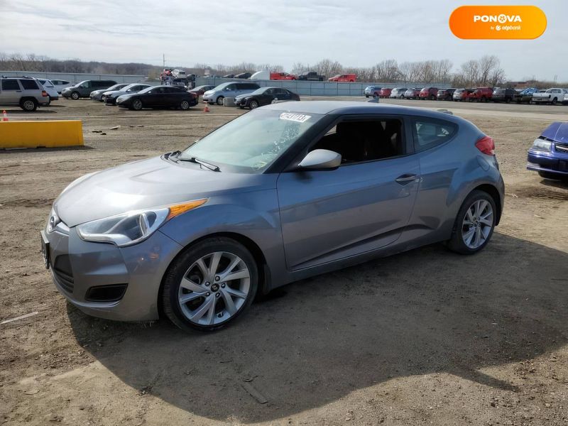 Hyundai Veloster, 2016, Бензин, 1.6 л., 116 тыс. км, Хетчбек, Серый, Мукачево Cars-EU-US-KR-41365 фото