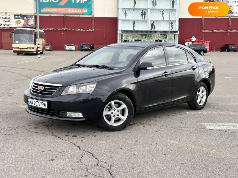 Geely Emgrand 7 (EC7), 2015, Бензин, 1.5 л., 153 тис. км, Седан, Чорний, Київ Cars-Pr-64088 фото