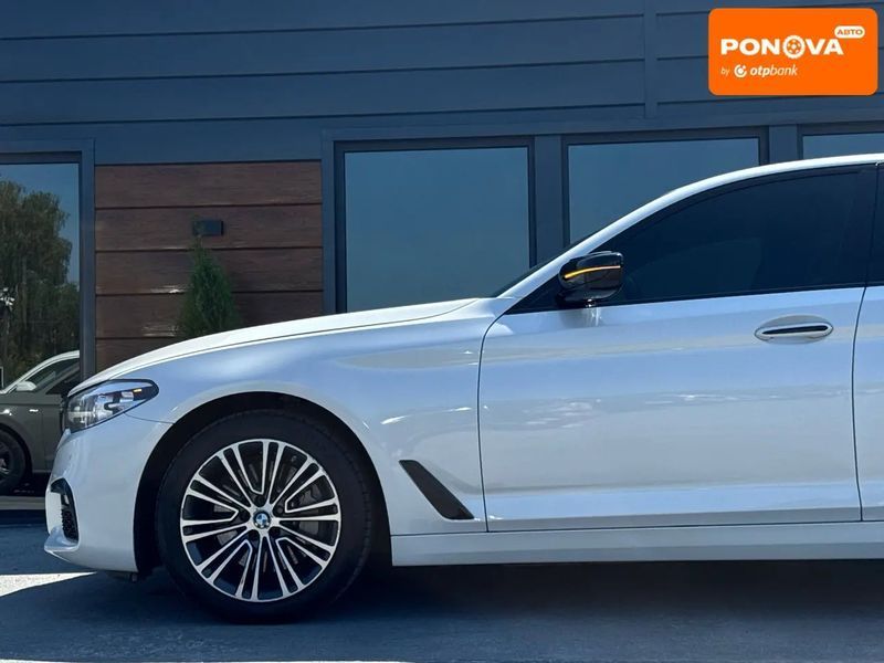 BMW 5 Series, 2018 р., Бензин, 193 тис. км, Седан, Білий, Рівне AT-10424627 фото