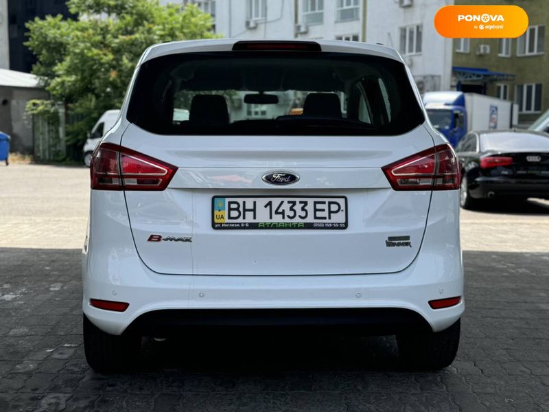 Ford B-Max, 2013, Бензин, 1 л., 38 тыс. км, Микровен, Белый, Одесса Cars-Pr-65493 фото