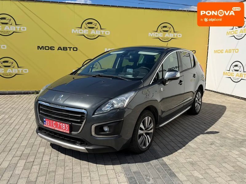 Peugeot 3008, 2015 р., Дизель, 214 тис. км, Позашляховик / Кросовер, Сірий, Рівне AT-10425331 фото