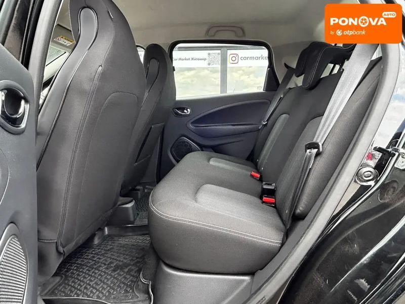 Renault Zoe, 2017 г., Електро, 92 тыс. км, Хетчбек, Чорный, Житомир AT-10414538 фото