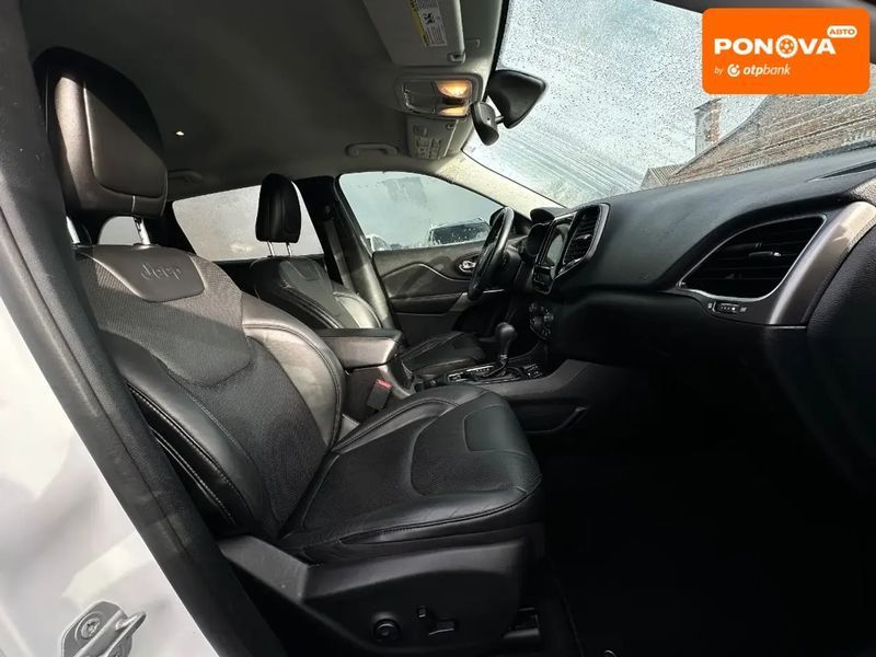 Jeep Cherokee, 2019 р., Бензин, 220 тис. км, Позашляховик / Кросовер, Білий, Луцьк AT-10410670 фото