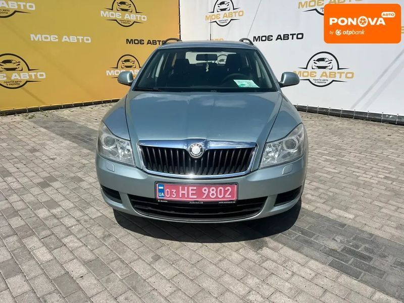 Skoda Octavia, 2010 р., Бензин, 201 тис. км, Седан, Зелений, Рівне AT-10422572 фото