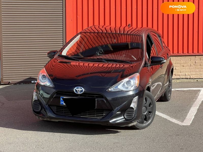 Toyota Prius C, 2016, Гибрид (HEV), 1.5 л., 48 тыс. км, Хетчбек, Чорный, Одесса 9308 фото