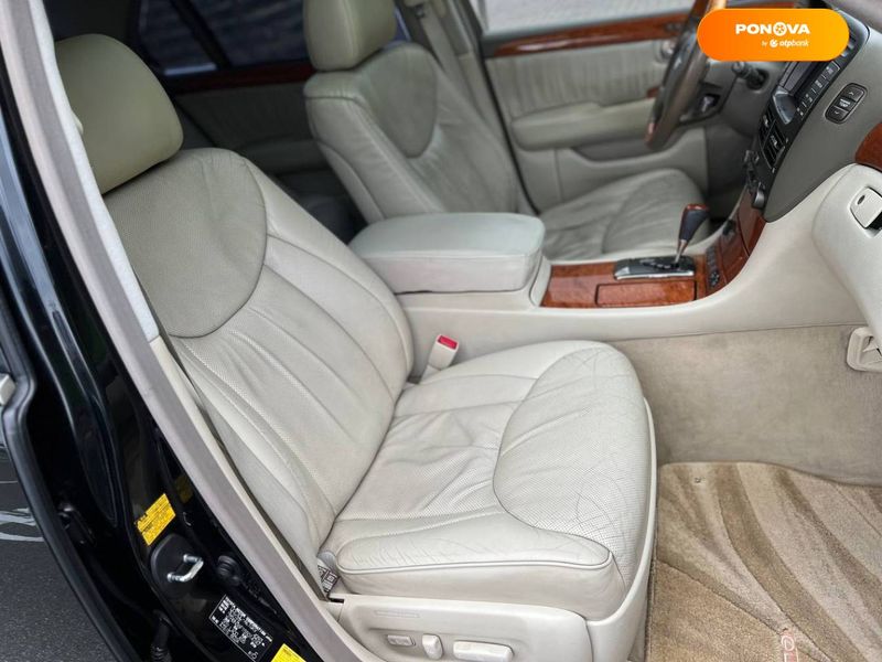 Lexus LS, 2005, Газ пропан-бутан / Бензин, 4.3 л., 259 тис. км, Седан, Чорний, Київ 7709 фото