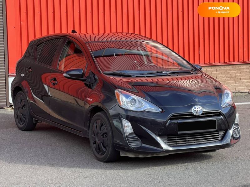 Toyota Prius C, 2016, Гибрид (HEV), 1.5 л., 48 тыс. км, Хетчбек, Чорный, Одесса 9308 фото