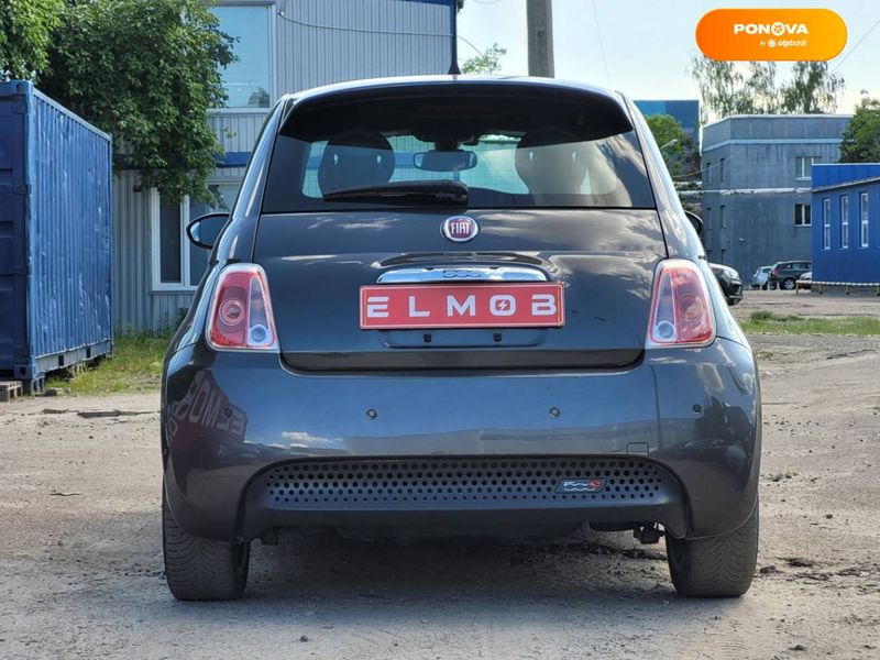 Fiat 500e, 2016, Електро, 98 тыс. км, Хетчбек, Серый, Киев 49358 фото