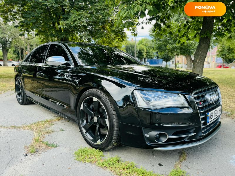 Audi S8, 2013, Бензин, 3.99 л., 217 тыс. км, Седан, Чорный, Белая Церковь Cars-Pr-135606 фото