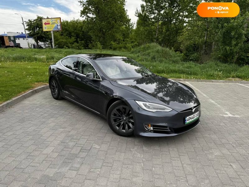 Tesla Model S, 2017, Електро, 60 тыс. км, Лифтбек, Серый, Хмельницкий 43971 фото