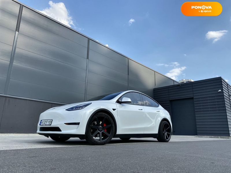 Tesla Model Y, 2020, Електро, 89 тис. км, Позашляховик / Кросовер, Білий, Київ 109943 фото