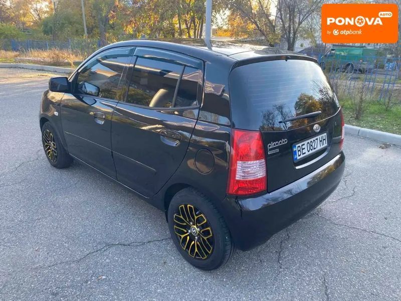 Kia Picanto, 2007 р., Бензин, 138 тис. км, Хетчбек, Чорний, Миколаїв AT-10404261 фото