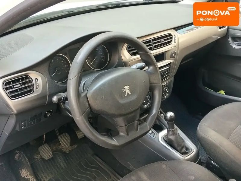 Peugeot 301, 2017 р., Бензин, 195 тис. км, Седан, Білий, Дніпро (Дніпропетровськ) AT-10419443 фото