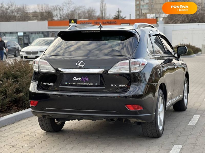 Lexus RX, 2011, Газ пропан-бутан / Бензин, 3.46 л., 158 тис. км, Позашляховик / Кросовер, Чорний, Одеса 34226 фото